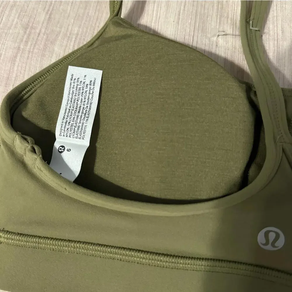 Lululemon Athletica Flow Y Bra Nulu